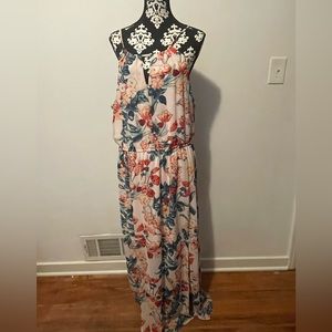 Forever 21 Long Flower Dress